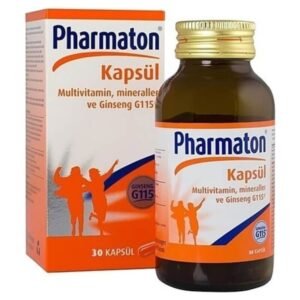 Pharmaton Capsules in Pakistan – Daily Multivitamin & Mineral Supplement for Enhanced Vitality